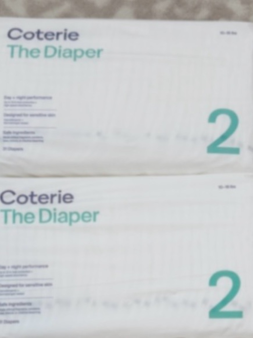 The Diaper Size 2 – White (2 pack)